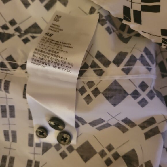 Marni at H&M 2012 L geometric oversized shirt. - Picture 6 of 8